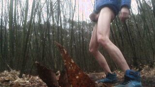 Horny exhibitionist teen gets a hot public milking in HD