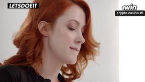Cherry rides colossal dick while blindfolded