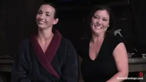 Double Slave Torment: Ripping Nipples and Metal Bondage