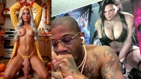 Transgender Chicken Cosplay Girl Wants Her Girl Cock Sucked On, Your Trans Date Cumming For You,