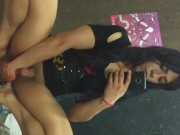 Linda TRAVESTI LATINA jugando a solas