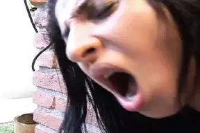 French cutie fucked hard by two studs after wild muff licking