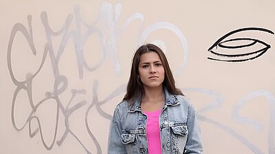 GERMAN SCOUT - Cute Shy Teen Serina Gomez Pickup and Fuck at Model Job