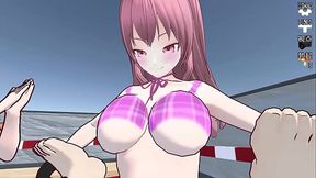 HENTAI Anime my game scene sub mail kick ball