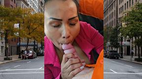 ”Naughty amateur Thai MILF Joon Mali welcomes her big cocked fan at Thailand”