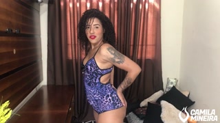 MINEIRA SAFADA - SEXY LATINA CUCKOLD JOI PUNHETA GUIADA JERK OFF INSTRUCTION (COMPLETED IN PREMIUM)