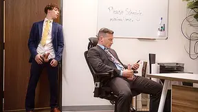 Steamy Office Encounter: Cristiano Derek Gets Wild – JerkBuddies 18+