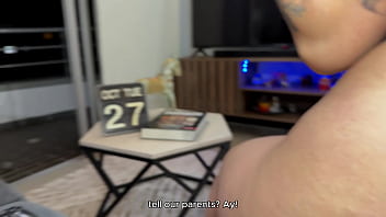 My STEPSISTER is so HORNY i had to fill her pussy with CUM! POV