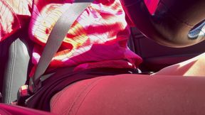 I Pulled Over and Rubbed My Pussy in the Car Until I Had an Intense Orgasm