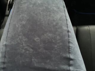 Masturbation in a real taxi