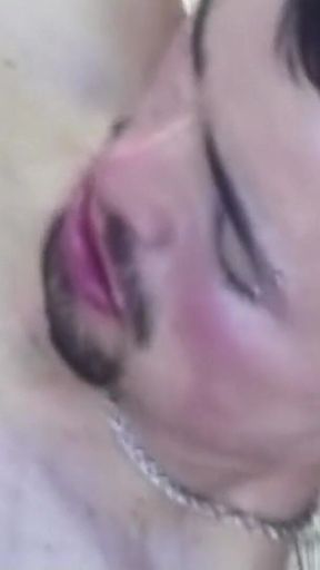 Blonde Kinky Shemale Agnes Fucked Anally Outdoors with a Condom