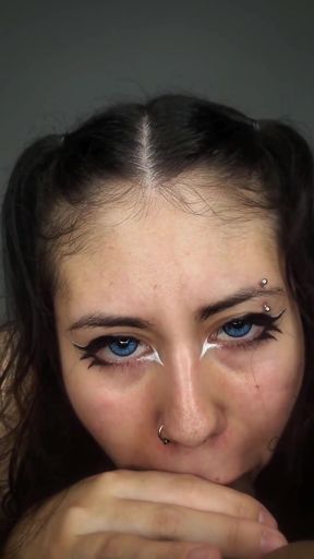 I Give Him a Delicious Blowjob When He Comes to My House - Amateur Blowjob and Cum Swallow