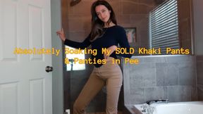 Sage Eldritch Absolutely Soaking Panties & Khaki Pants [SD]