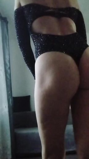 Sexy Redhead Wife Ass Play