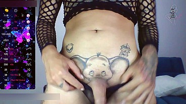 TS Angelique Monroe - Webcam show from July 11, 2023