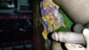 Close up playing dick