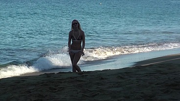 Facial am Strand