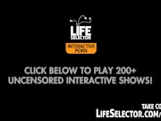 Librarian stud gets dirty with book-work gals.