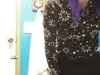 EMO SLUT STRIPS FOR AUDIENCE