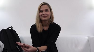 Gorgeous VIRGIN Lesbian Tries Cock for First Time!