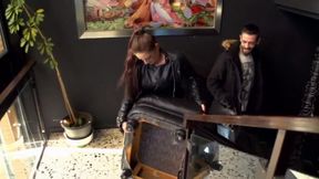 Tattooed couple pussy fucking cum on tits