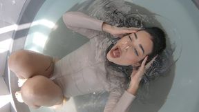 HD Water UnderGold bplay swinsuit water latin goddess