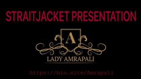 STRAITJACKET PRESENTATION Lady Amrapali STRAITJACKET COCK AND BALL TORTURE - CBT Mistress - Herrin - Domina https://bio.site/Amrapali