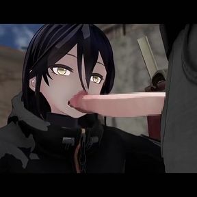 Futanari Blowjob (no Sound) (futa Shemale)