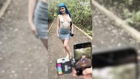 ”Jewelz Blu Is A WILD Female When You Bring Her Outdoors”