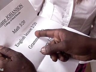 gets a chocolate spank!