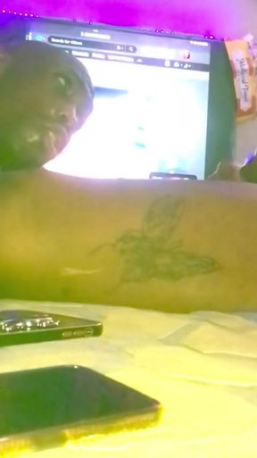 Epic moment from &quot;Very hot BBC TS Tugs A Huge Load for her black thug.&quot;