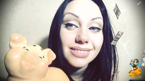 The richer I become the more I want! Know your place pig!!!