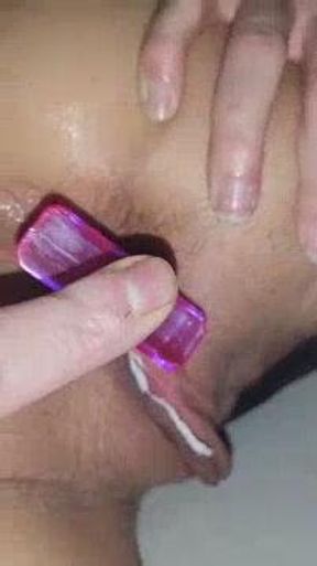 Sexy toy in a sexy hole