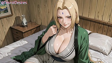 Tsunade’s Forbidden Jutsu Is Between Her Thighs (PARODY) - AI-Generated