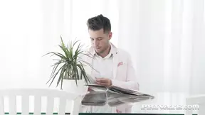 Naughty Maid Henessy tempts her man into a wild session