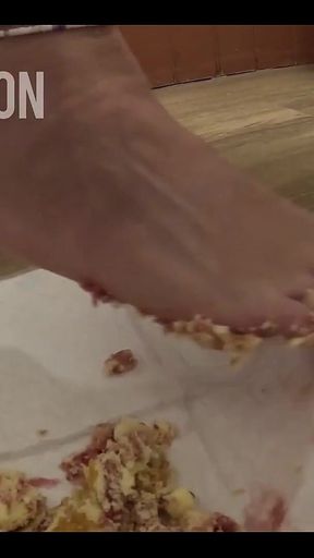 Not Everyone’s Cup of Tea, but if You Want to See My Foot Squish a Cake - Press Play