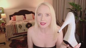 Caught Stroking Over My Heels – Foot Worship JOI & Shoe Tease