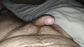 Heavy Man Close-up Solo Jerk off and Cumshot on My Hairy Belly