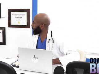 DOWNLOW BOYZ - Dr. JJ Lake Treats Sebastian’s Compulsive Need with Bareback