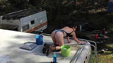 Huge ass redneck milf