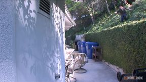 Slutty wife caught cheating with a stranger in the closet