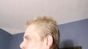 ”Skinny homo fucking black dude hard after a blowjob”