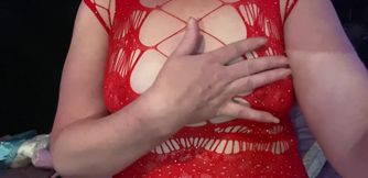 Mmmm playing them big pierced nipple ????