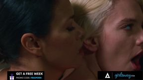 GIRLSWAY - Kinky Kenna James Has BDSM Summer Affair With Femdom MILF Dana Vespoli