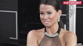 ”LETSDOEIT - Titty MILF Chloe Lamoure Anal Creampie From Heavy White Shaft”