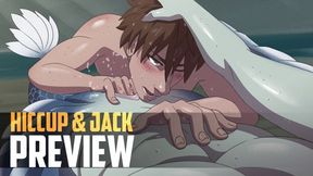 Submissive Boyfriend Explores Your Wet Mermussy Hiccup &amp; Jack Frost Animation (preview)