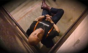 SKINHEAD jerking off