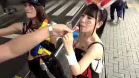 Hot Pantless Bunny Orgy Party Night - Sizzling Style and Curvy Bodies Make Waves During