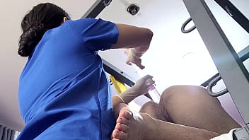 Medical Femdom Enema and Anal Play