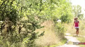 Hot Blonde MILF Tracy Love Fucked Outdoor